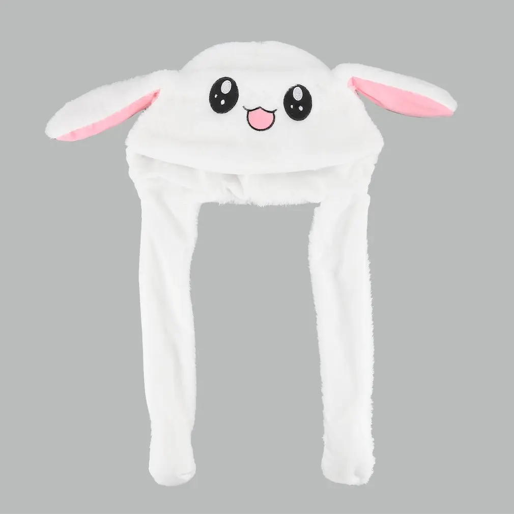 

Cute Dress Up Rabbit Ears Hat Airbag One Pinch Will Pulse Move Up And DownToy Doll Head Wear Birthday Christmas Gift For Kids