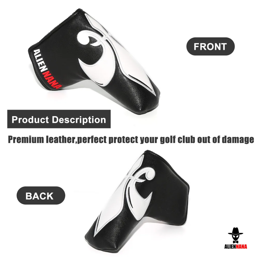 Golf_club_head_cover_headcover_putter_covers_white_Aliennana_05