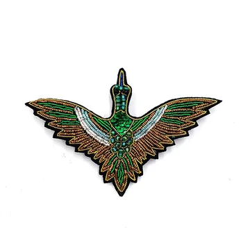 

Handmade Wire Embroidery Feiyan Kingfisher Auspicious Geese Bird Brooch Women's Suit Pin Buckle Pin Accessories Women