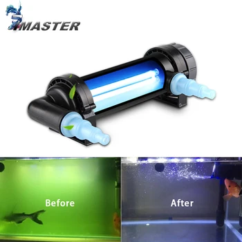 

JEBO 220~240V 5W~36W UV Sterilizer Lamp Light Water Cleaner For Aquarium Pond Fish Tank Ultraviolet Filter Clarifier