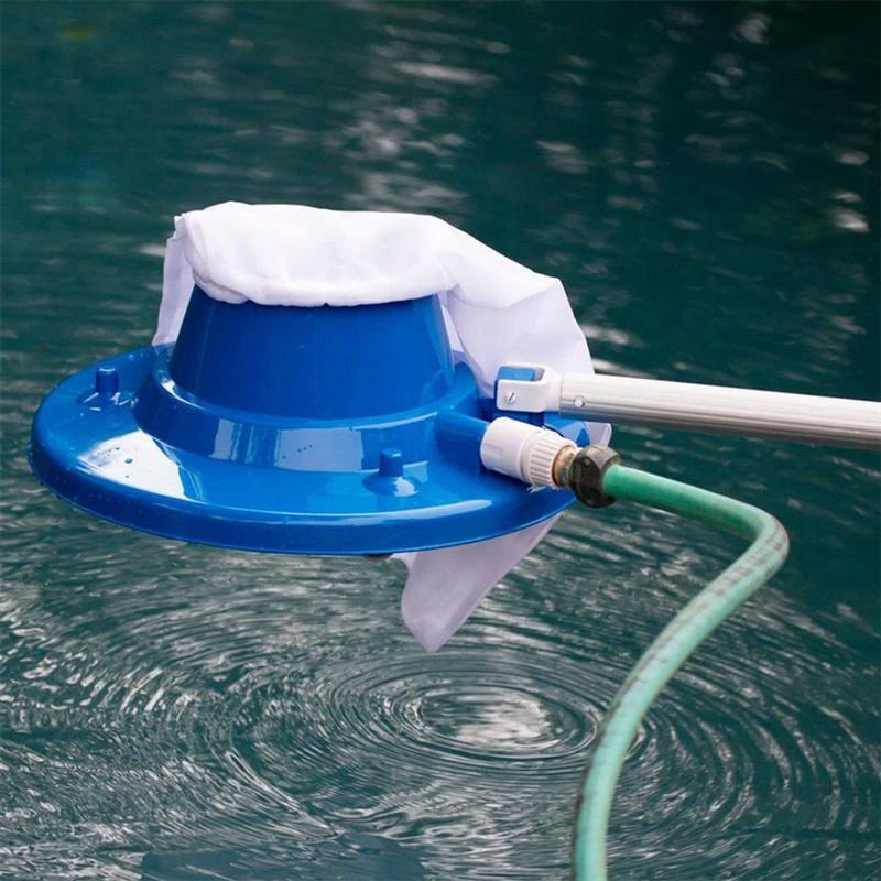 Aspirateur à feuilles de piscine aspirateur ventouse balayeuse piscine  feuilles sac écumeur outil de nettoyage d'étang | AliExpress