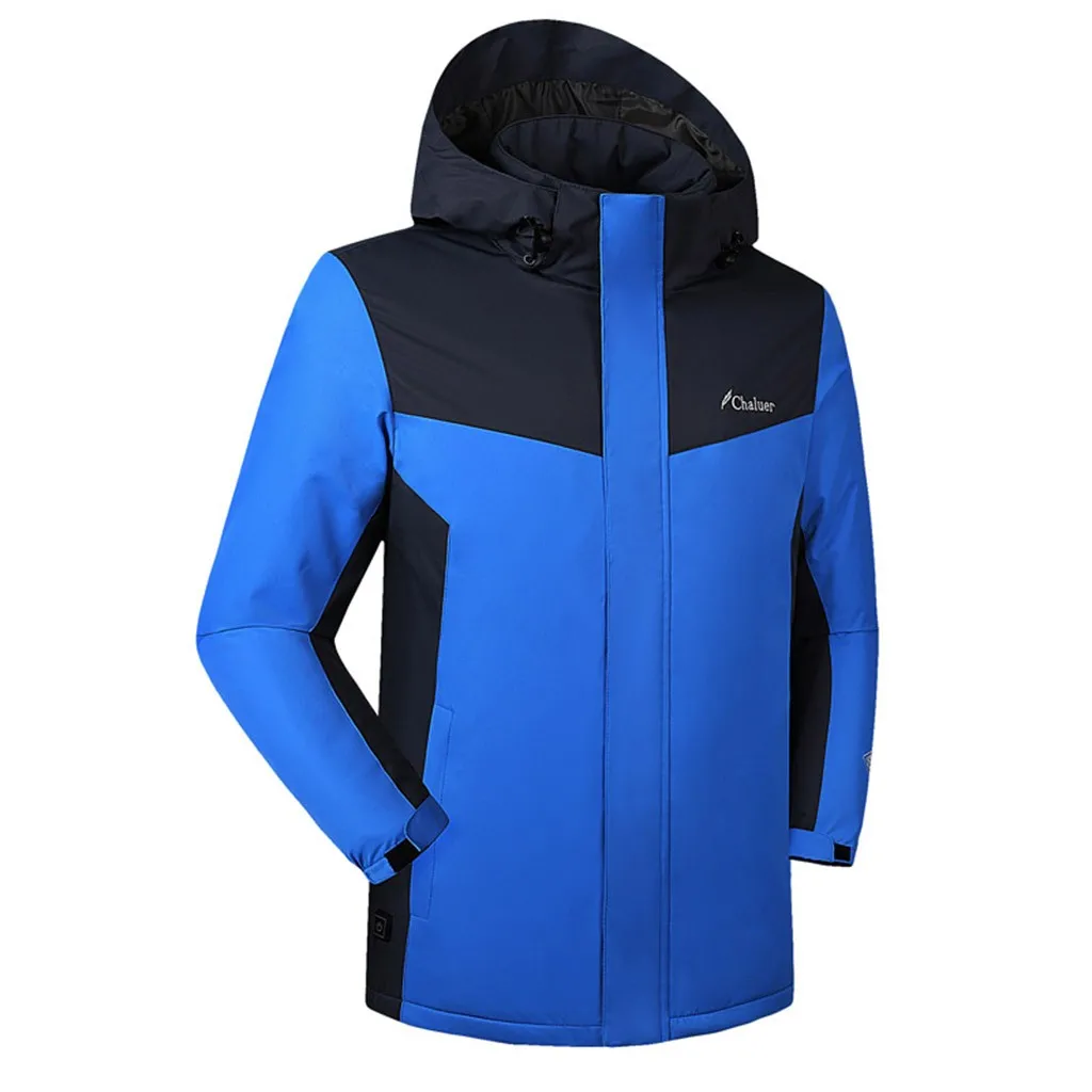 Мужские уличные походные куртки, Смарт Usb с электрическим подогревом, теплая пуховая куртка, пальто, Спортивная дождевая верхняя одежда, скалолазание, ветровка
