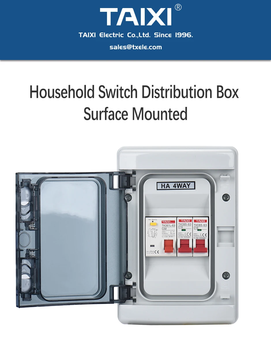 plástica do fio da junção do poder, IP65