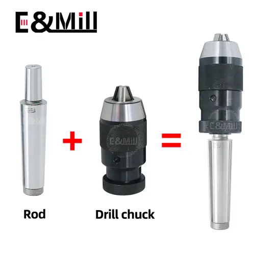 B10 B12 B16 B18 B22 Self tightening drill chuck MT1 MT2 MT3 MT4 C6 C8 C12 C16 C20 R8 Morse Drill Chuck Lathe CNC drill machine - Image 6