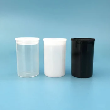 

10PCS Plastic Empty Fishing Bait Jar Pot Film Canister Camera Reel Container Storage Case Can Box for Accessories Art Beads Pill