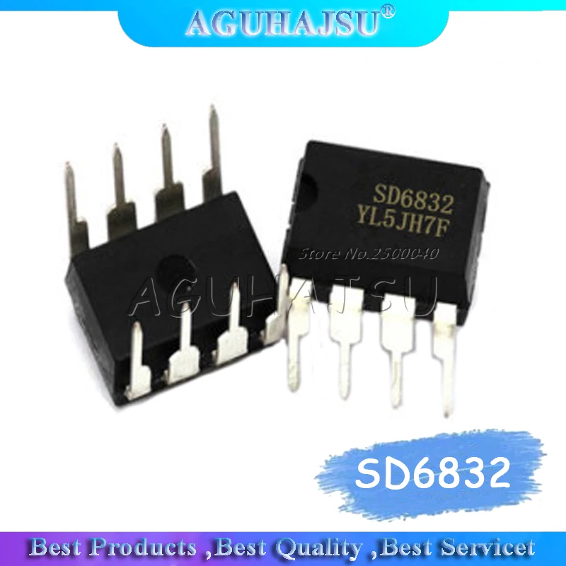 10 шт. SD6832 DIP 6832 DIP8 DIP-8 новый оригинальный | Электронные компоненты и принадлежности