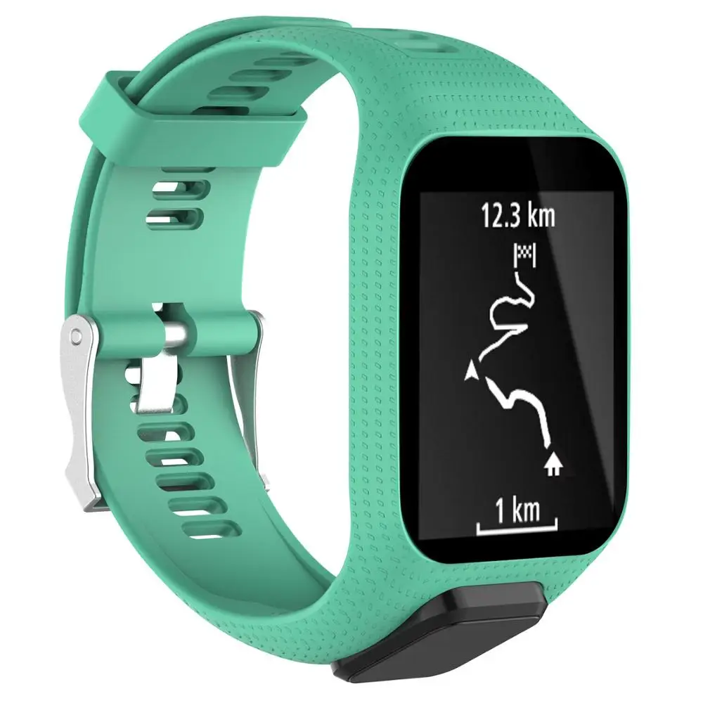 Сменный Ремешок Браслет для TomTom Adventurer/Golfer 2/Runner 2/3/Spark Watch силиконовый ремешок для большинства умных часов TOMTOM