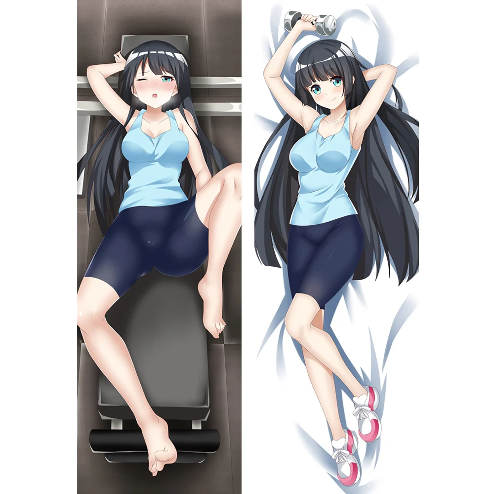 MGF Аниме Dakimakura Чехол сексуальная девушка как тяжелые гантели вы поднимаете Akemi