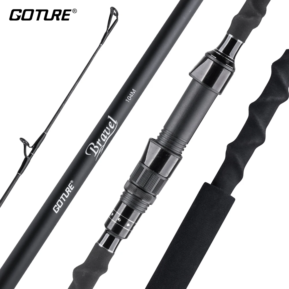 Piece Surf Casting Fly Fishing Rod Buy Goture Telescopic Travel