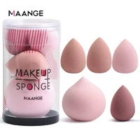 MAANGE 4/5PCS Mini Makeup Sponge Wet Become Bigger BB Cream Cosmetic Puff Foundation Concealer Powder Puff Beauty Make up Tool 1