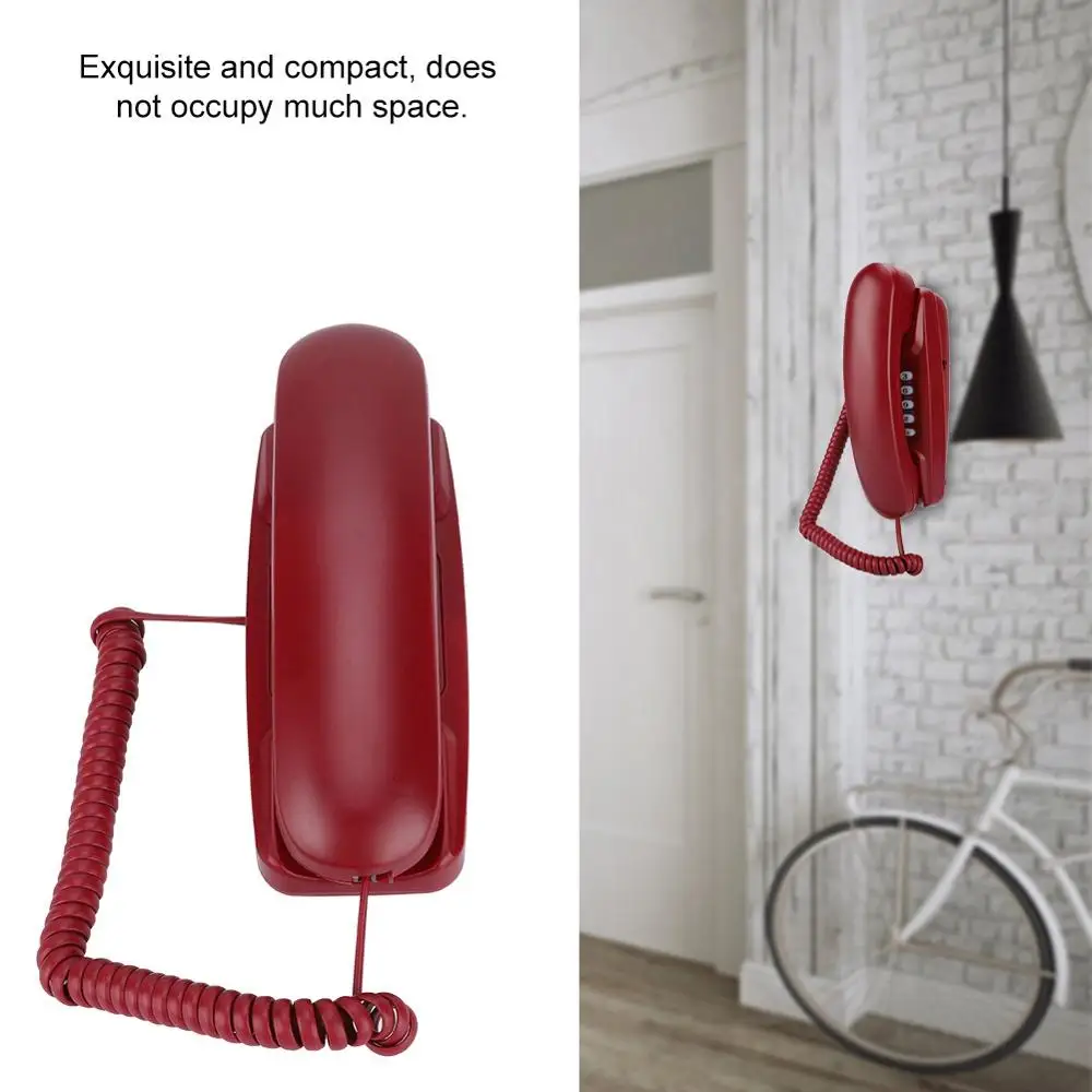 Стационарный телефон Настольный настенный телефон Telefone sem fio telefono inalambrico de casa большая цифровая кнопка telefone fixo 3 цвета