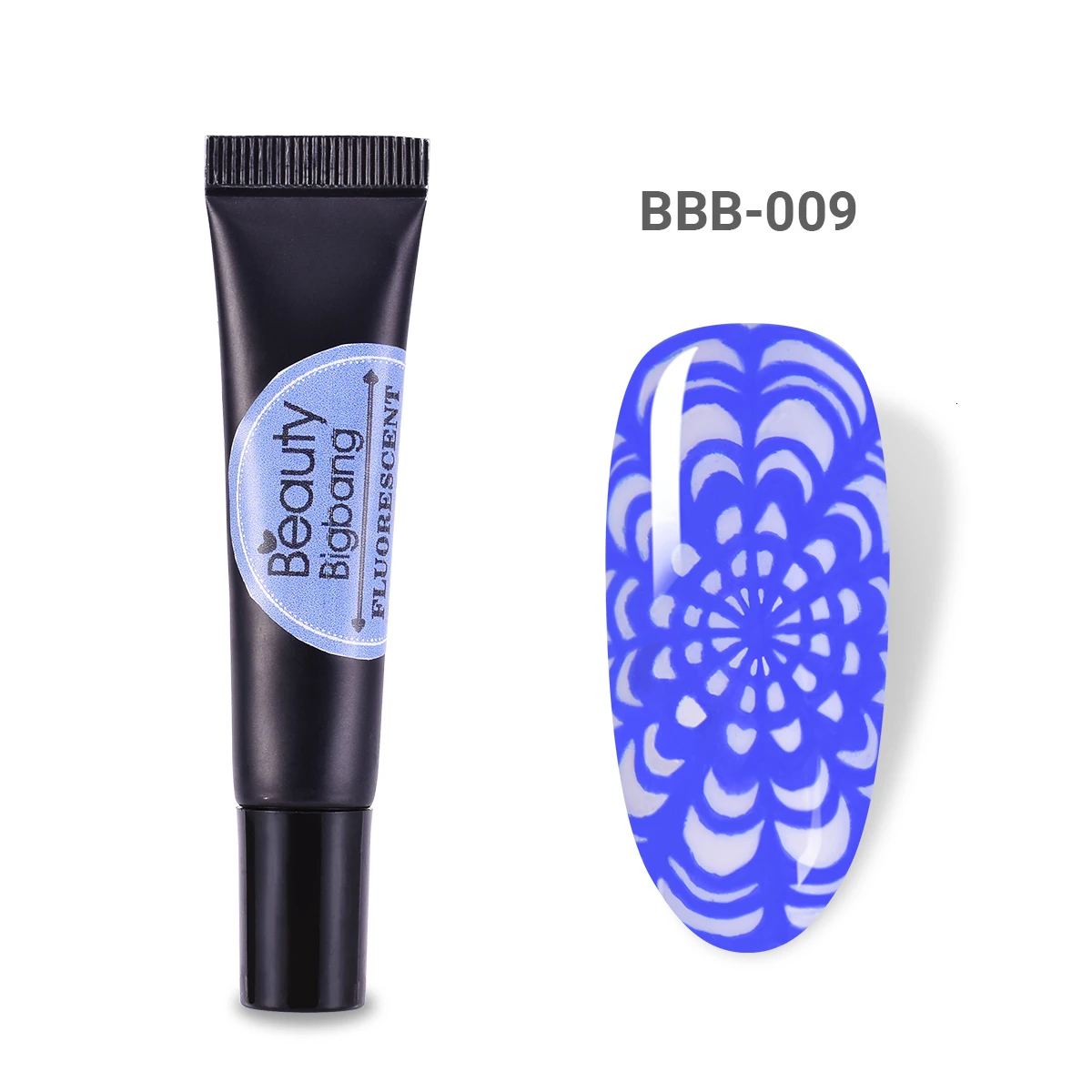 9A Beautybigbang 8 мл неоновый штамповочный Гель-лак флуоресцентный замачивающийся цветной лак светится в темноте для УФ-светильник для дизайна ногтей полигель - Цвет: 9A