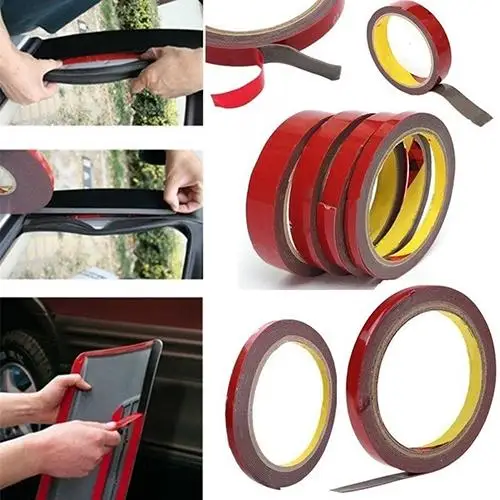 

2Pcs Professional Auto Adhesive Tape Vehicle Double Sides Car Stickers