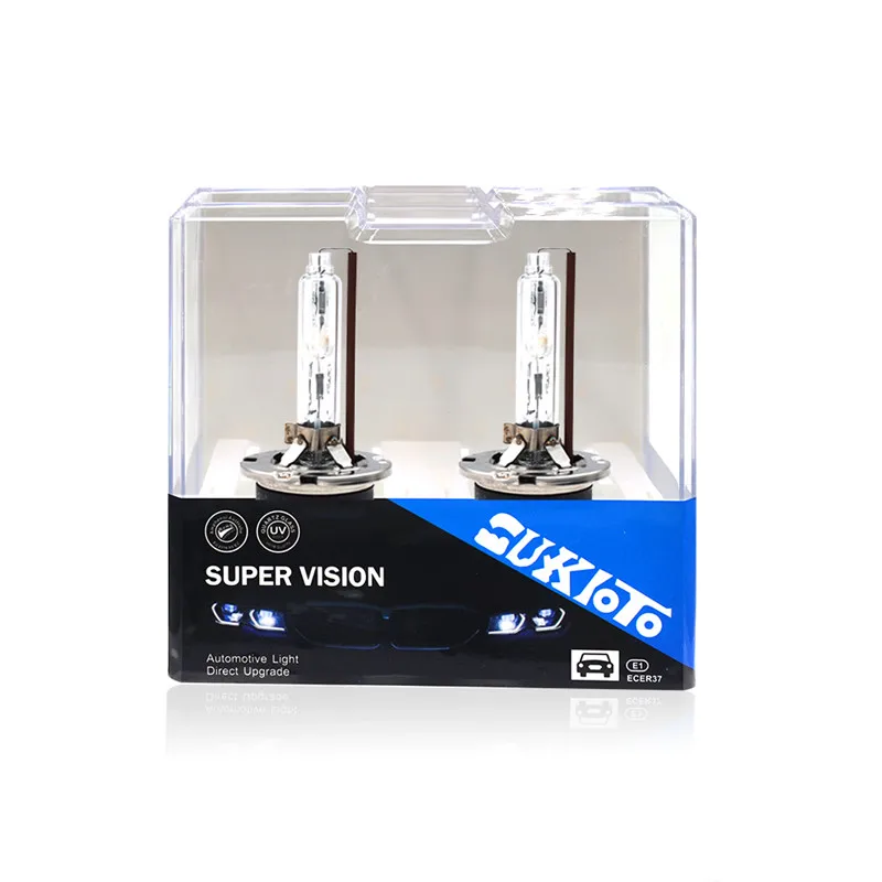 SUKIOTO 55W D2S 6000K Original Xenon Lamp All Metal Base Car Headlight Bulbs 35W D4S 5000K HID Replacement Bulb 4300K 8000K (9)