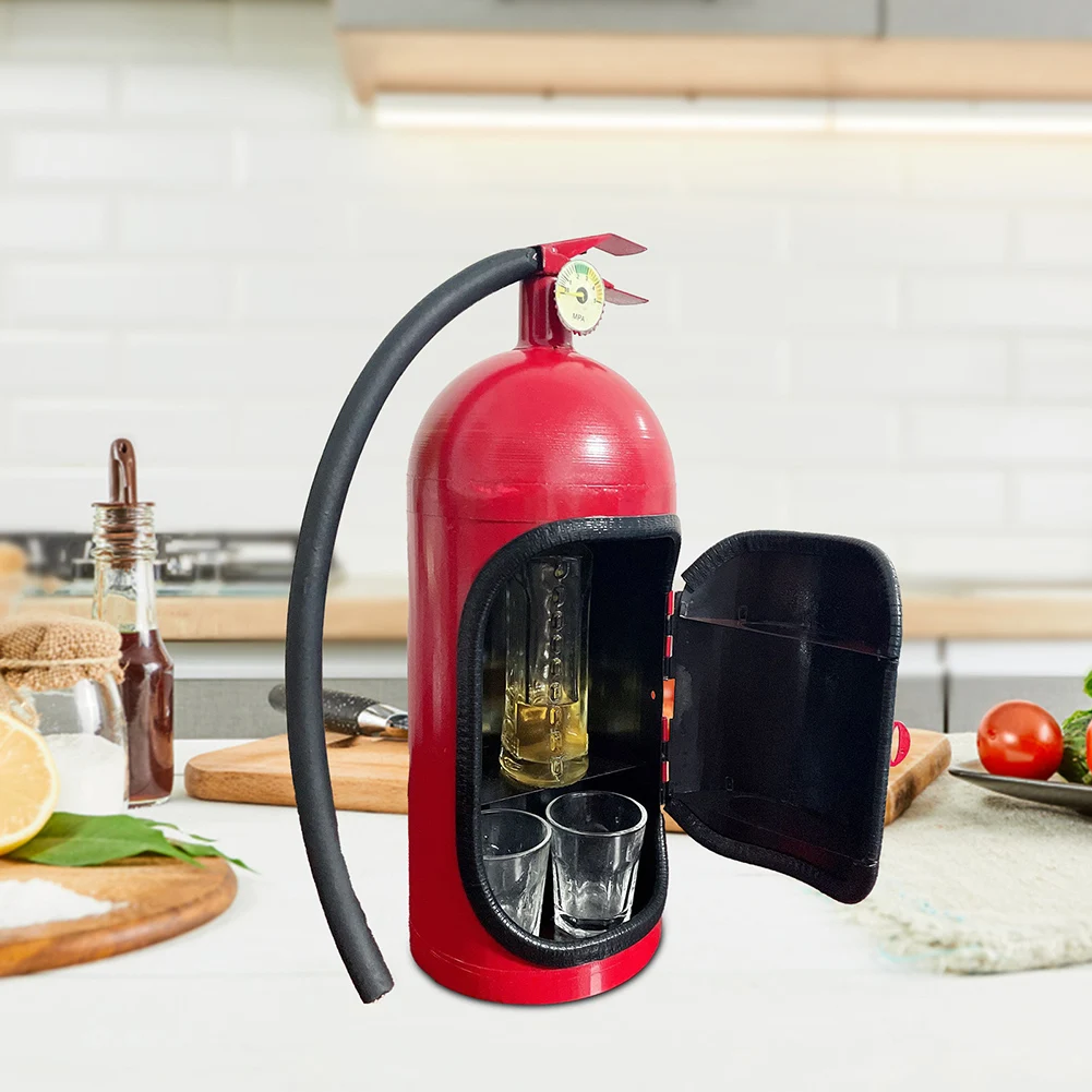 Fire Extinguisher Creative Bottle Holder Mini Bar Fire Extinguisher Mini Bar Fire Extinguisher