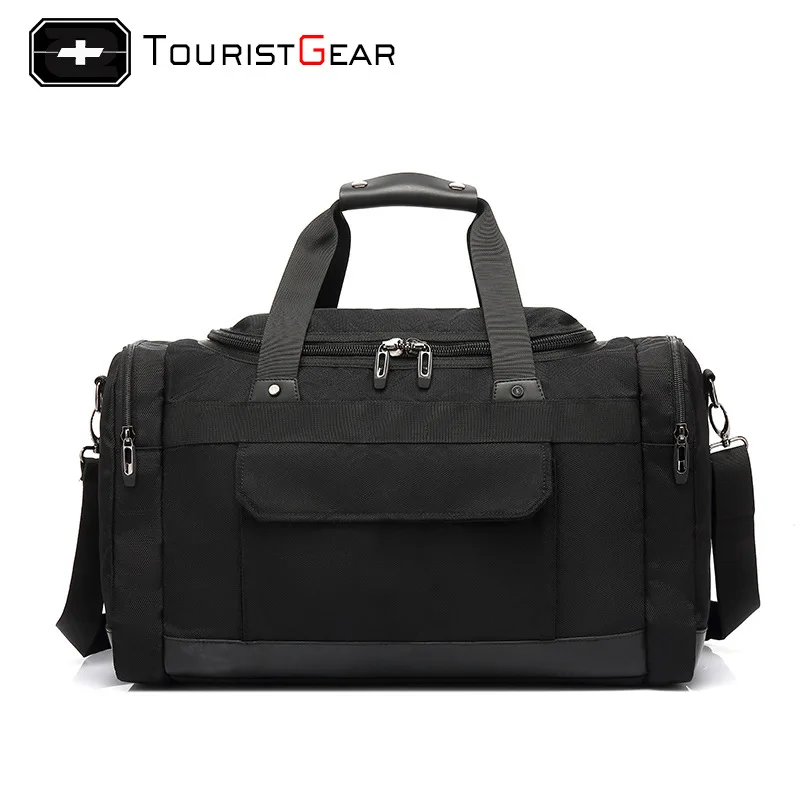 

Oxford Cloth Backpack Men's Outdoor Handbag Large Capacity Luggage Bag Multi-functional Hiking Mountaineering Bag