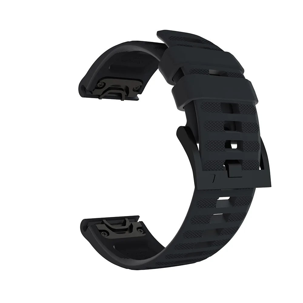 26 22 мм быстросъемный ремешок для часов Garmin Fenix 6X6 Pro Quick Fit Силиконовый ремешок для наручных часов Garmin Fenix 5 5X ремень