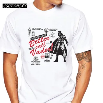 

Better Call Gandalf/Vader/Batman/Mr. Bubbles Creative Fashion Printed Men's Casual T-shirt Letter Design Male Cartoon Funny Tee