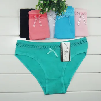 

3pcs.lot M-XL cotton Panties Women Underwear new Panties Female Lingerie Sexy G-string Underpants Solid Color Pantys 86788