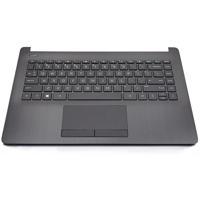 Чехол для ноутбука с подставкой для рук для hp Pavilion 14-CK 14-CM с американской клавиатурой L23491-001, черный, серый цвет
