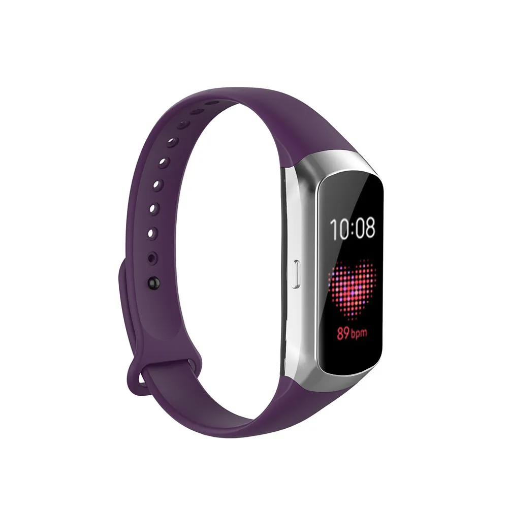Мягкий браслет TPE ремешок для samsung Galaxy Fit SM-R370 Смарт часы ремешок браслет