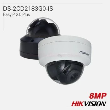 

Hikvision Original IP Camera DS-2CD2183G0-IS EasyIP 2.0 Plus fixed lens 4K 8MP H.265+ EXIR Dome All-metal IP67 IK10 120dB WDR