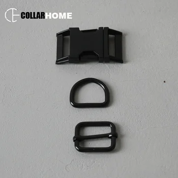

10 sets D-shaped buckle for 25mm webbing metal belt buckle semi D rings ribbon clasp knapsack dog collar sewing accessories