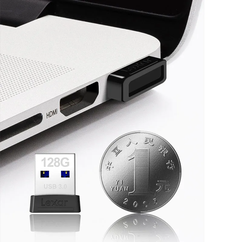 Оригинальный Lexar S47 U Диск высокоскоростной USB3.0 USB3.1 64GB шифрования мини флеш