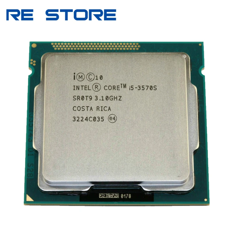 Intel Core i5 3570S 3.1GHz Quad-Core CPU Processor 6M 65W LGA 1155 best cpu for gaming