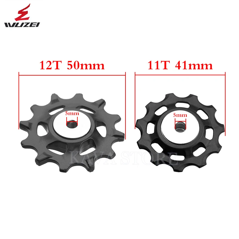 WUZEI MTB Bicycle Pulley Whee 11T 12T 13T 17T Road Bike Jockey