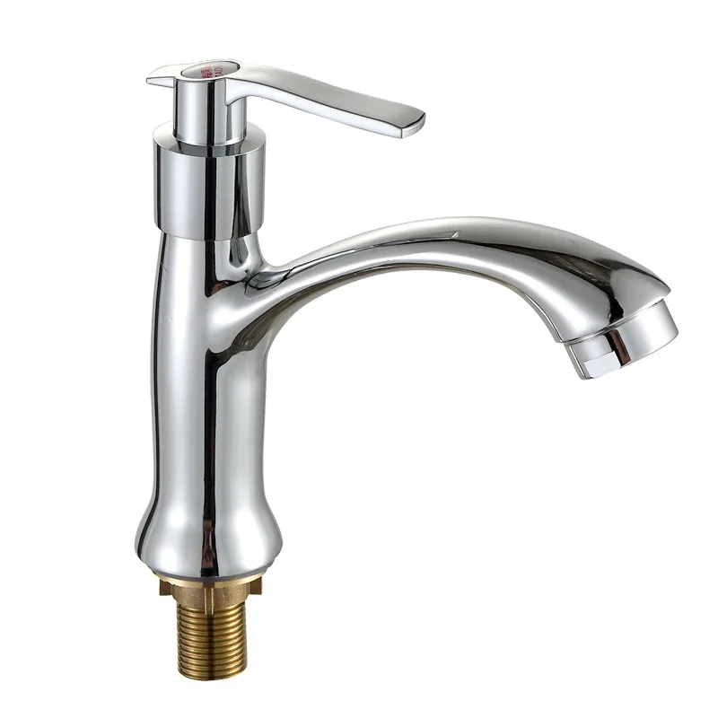 

Tao guo Basin Faucet Single Cold Wash Basin Drop-in Sink Ceramic Basin Valve Element