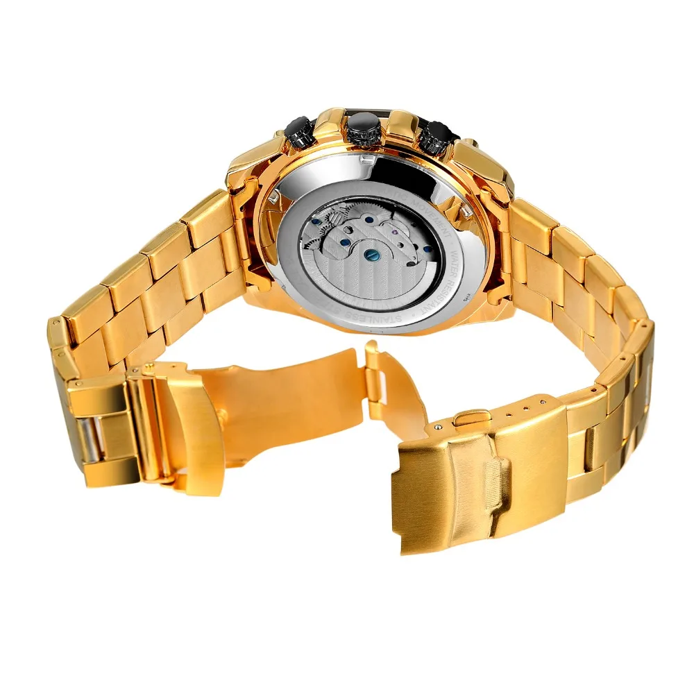 analógico tourbillon estilo mais novo relógio com