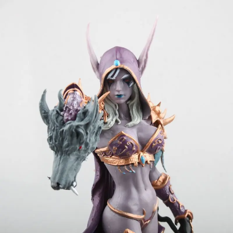 Мир варкрафт Sylvanas призрак королева Sylvanas windrunner статуя Гараж Комплект