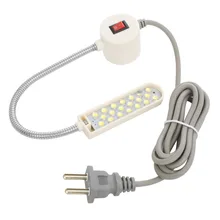 Швейная машина светодиодный светильник 19 светодиодный s рабочие огни энергосберегающие лампы с магнитами крепление свет светильник регулируемый свет