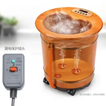 

Foot bath barrel footbath electric massage home foot bath automatic heating thermostat foot therapy artifact barrel