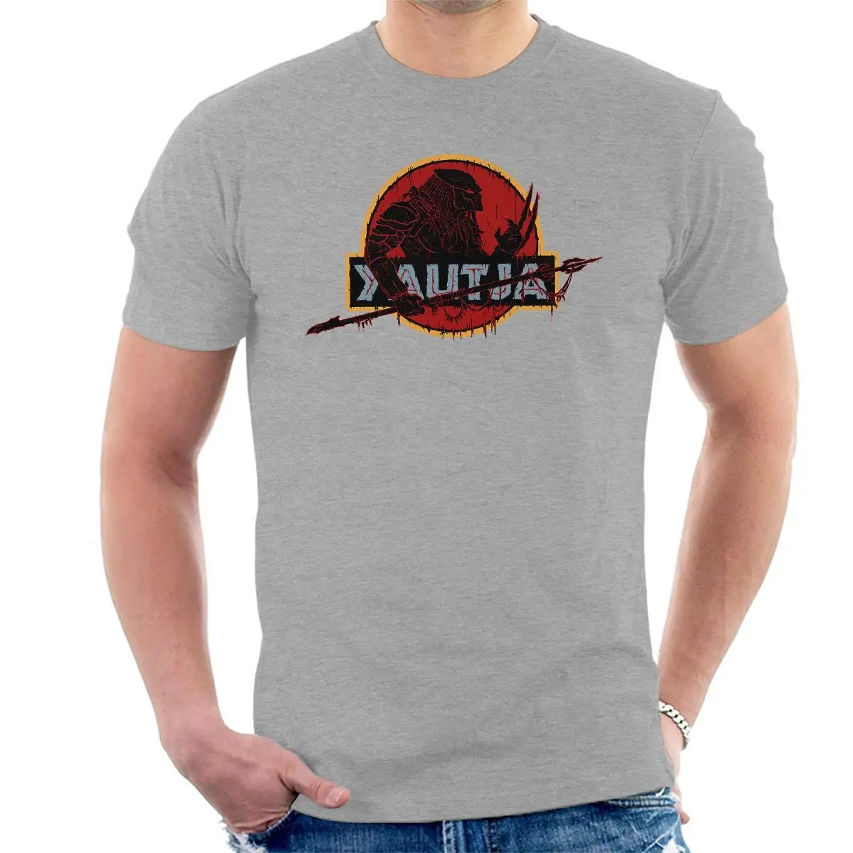 FGHFG Yautja Predator Men's TFGHFG Shirt Unisex men women t shirt | Мужская одежда