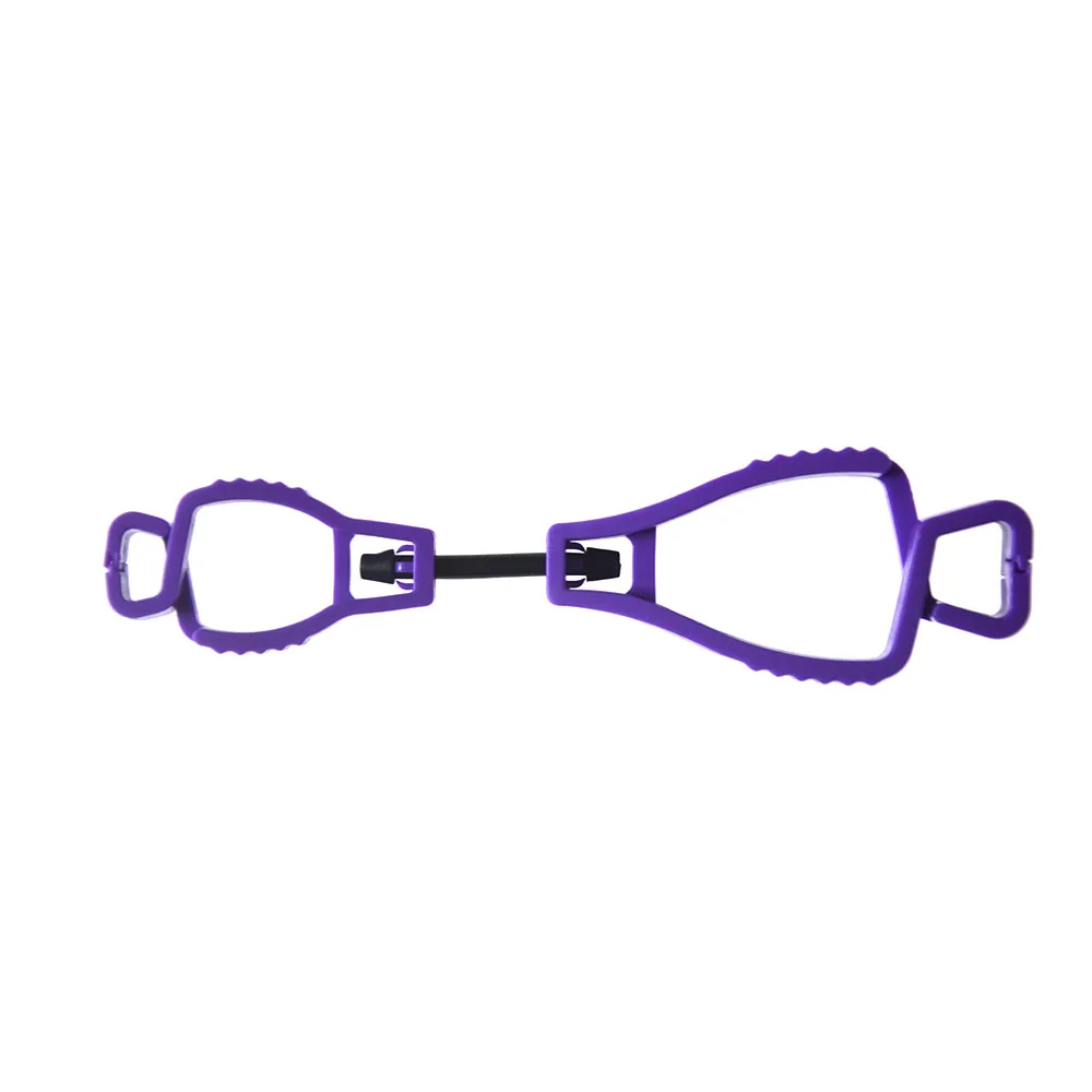 Purple Перчатки клип вешалка для рукавицы клип прочные рабочие полотенца Оборудование безопасности анти-потерянный захват Ловец висячий держатель красный оранжевый желтый - Цвет: Purple