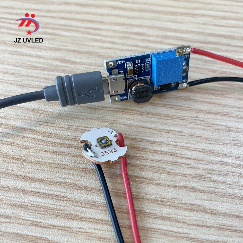 5 шт. 275nm UVC светодиодный светильник бусины для уфл дезинфицирование оборудование