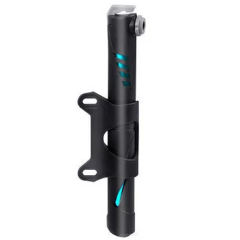 

Inflator Bike Pump Aluminum Alloy Mini Portable Bicycle Tire Pump 120 Psi 80 G Ultralight Cycling Air Pump Bike Parts Blue