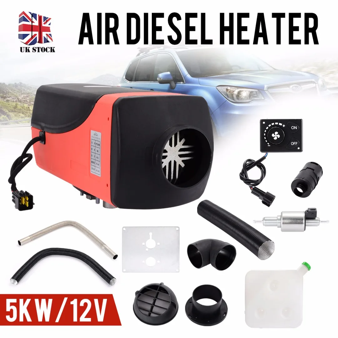 

Car Heater 5000W 12V Car Air Heater with 15L Tank Rotary Switch Parking Heater For RV Motorhome Trailer Trucks Boats