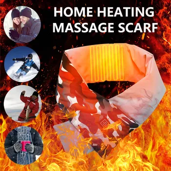 

Newest Heated Shawl Mobile Heating Scarf Winter Warming Neck Hand Portable Usb Powered Soft Ourdoor Indoor Car Home #YL5