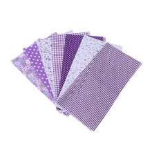 7 шт. DIY ассорти цветочный хлопковый материал с печатным рисунком ткань лоскутное одеяло ткань ручная работа стеганое одеяло вышивка посылка 25x25 см 50x50