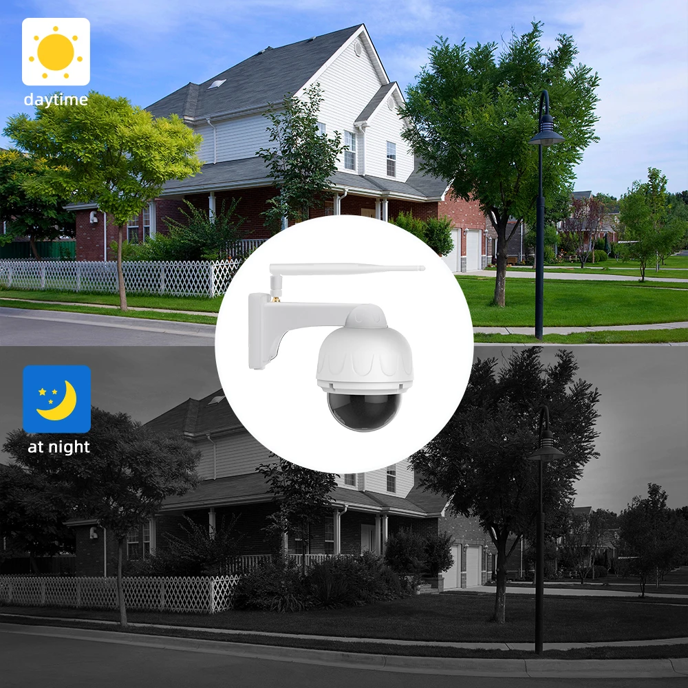 Vstarcam 4X Zoom 1080P ip-камера Встроенный микрофон Wifi Открытый IP66 водонепроницаемый PTZ скорость купольная CCTV камера безопасности PTZ Cam