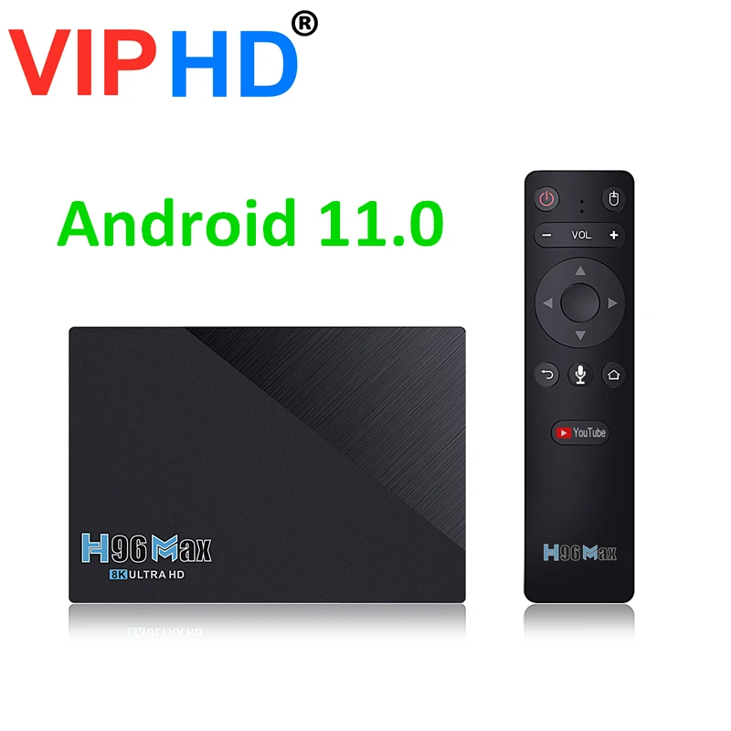 ТВ-приставка H96 Max 2023 DDR4 8 + 3566 ГБ Android 11 | Электроника