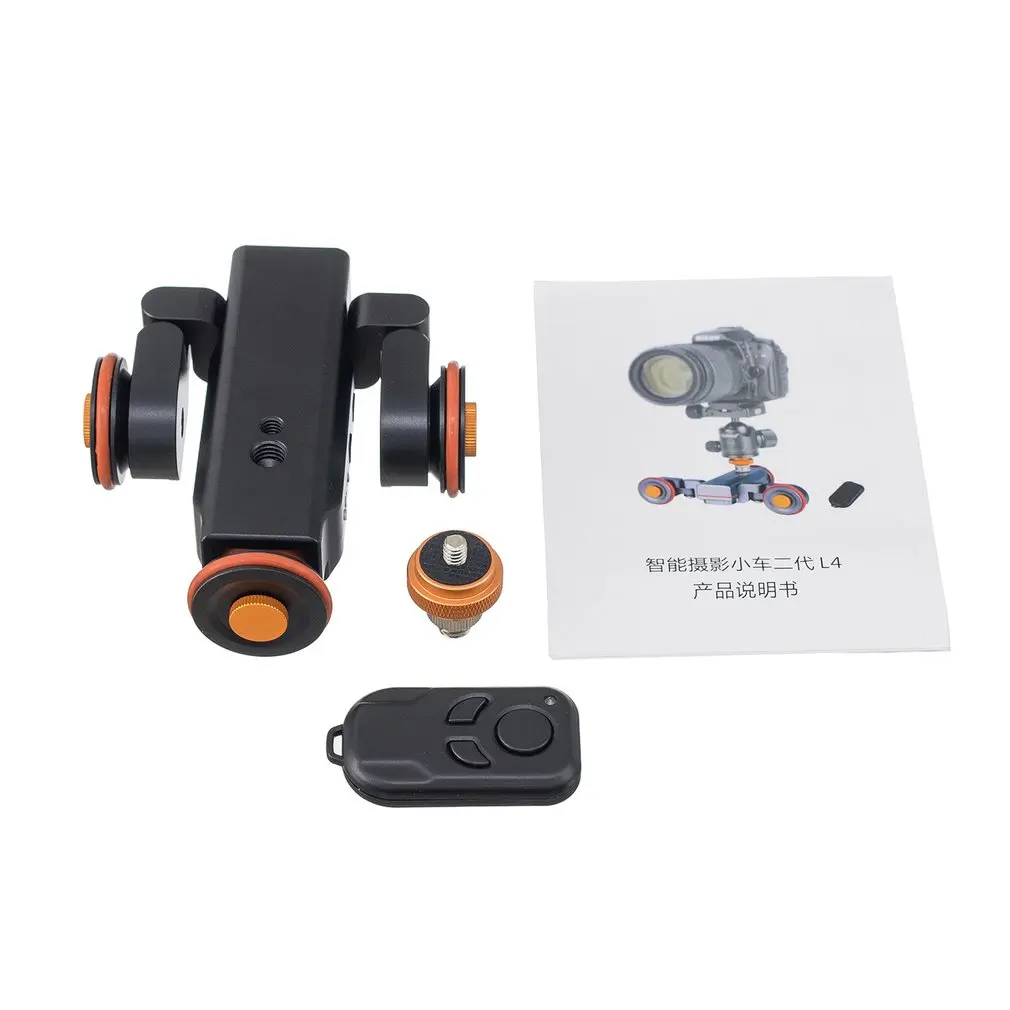 

Motorized Camera Video Dolly Scale Indication Electric Track Slider for Canon Nikon Sony DSLR Camera Smartphone