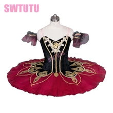 Черный из балета "Лебединое озеро" костюмы красная балетная пачка для девочек белый из балета "Лебединое озеро" костюмы пачки BT8936