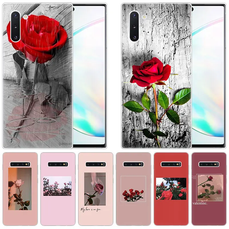 Силиконовый чехол для Samsung Galaxy Note 10 Pro 9 8 5 M30S M40 S10E S10 5G S9 S8 Plus S7 S6 Edge S5 | Мобильные