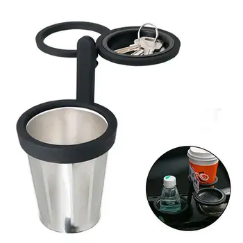 

Automotive Car Cup Drink Holder Stainless Steel Extra Storage 4 In 1 Multifunctional Cup Mount Extender For Bottles Drink Coffee
