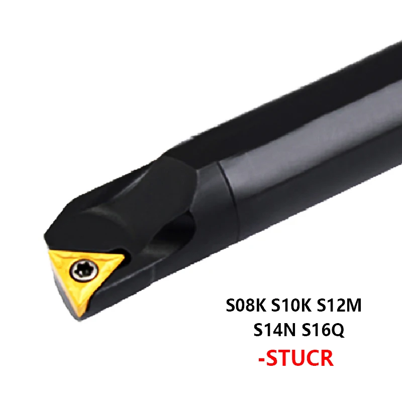 

Lathe Tools Bar S08K S10K S12M S14N S16Q STUCR09 STUCR11 STUCR Boring Bar use TCMT Carbide Inserts Cutter Turning Tool Holder