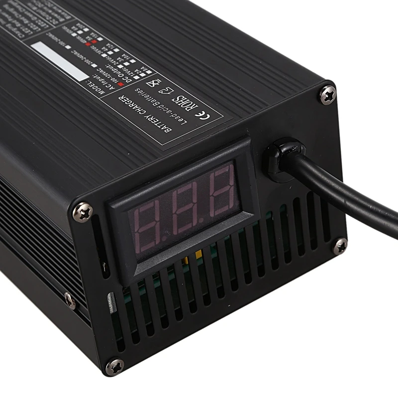 При непрерывной зарядке малым током светодиодный индикатор режим 48V 5A гольф кары